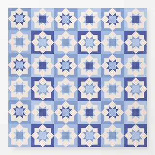 Tischdecke Blau