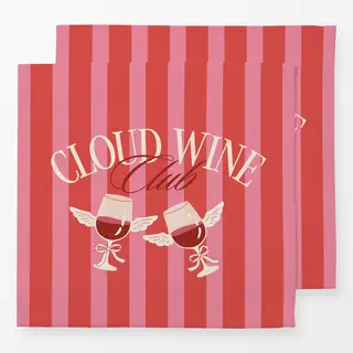 Servietten Cloud Wine