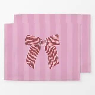 Tischset Rosa Rot