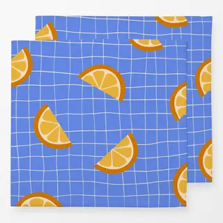Servietten Blau