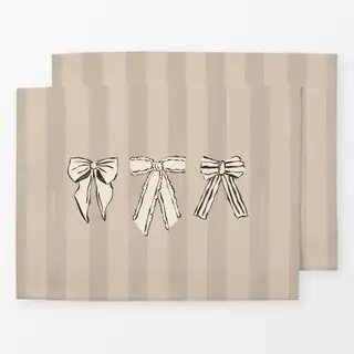 Tischset Beige