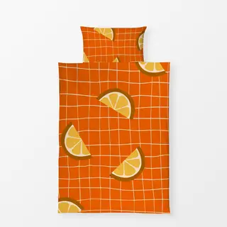 Bettwäsche Orange