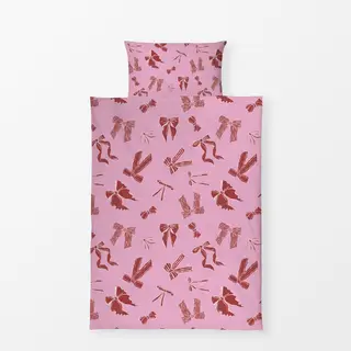 Bettwäsche Rosa Rot