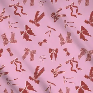 Meterware Rosa Rot