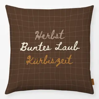 Kissen Braun