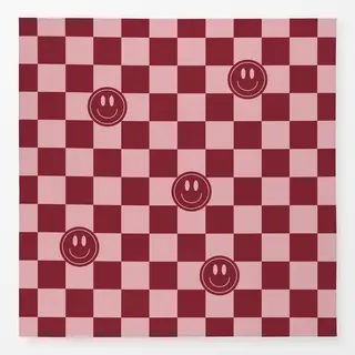 Tischdecke Rosa Rot