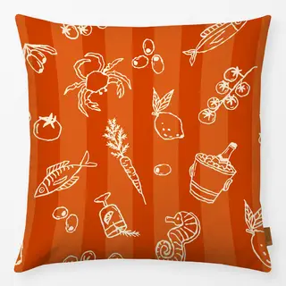 Kissen Orange