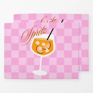 Tischset Rosa