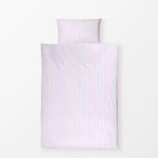 Bettwäsche Pink-Grün