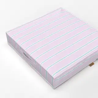 Bodenkissen Pink-Grün