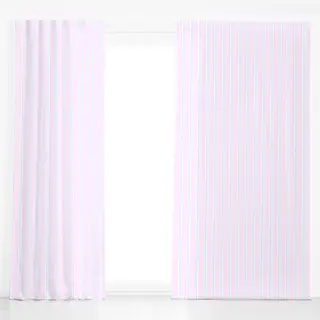 Dekovorhang Pink-Grün