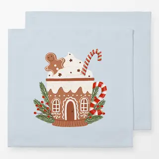 Servietten Weihnachtstasse