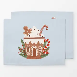 Tischset Weihnachtstasse