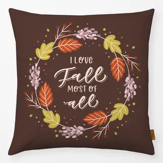 Kissen I love Fall most of all