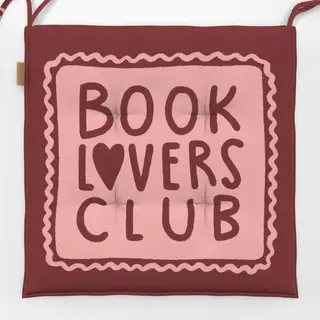 Sitzkissen Book Lovers Club