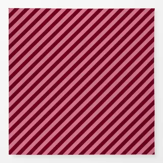 Tischdecke Querstreifen Rot-Altrosa
