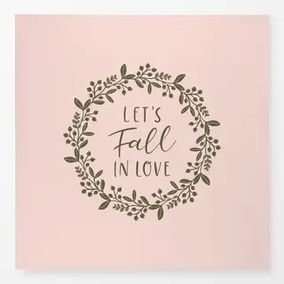 Tischdecke Lets FALL in Love