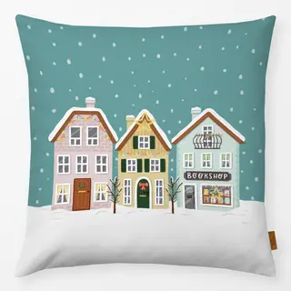 Kissen Weihnachtsstadt