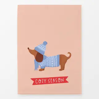 Geschirrtücher Dackel Cozy Season