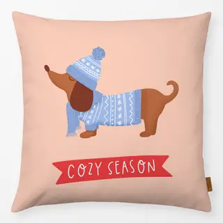 Kissen Dackel Cozy Season