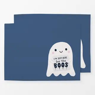 Tischset I'm just here for the Boos