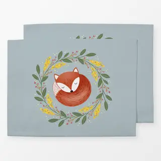 Tischset Herbstfuchs