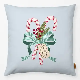 Kissen Zuckerstangen mit Schleife