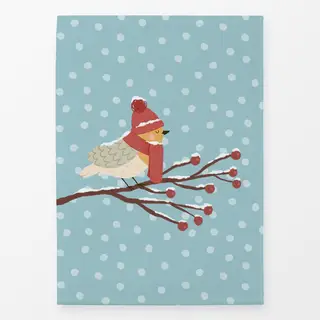 Geschirrtücher Wintervogel