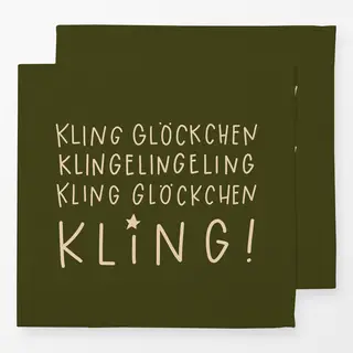 Servietten Grün