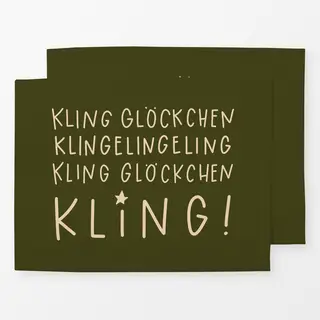 Tischset Grün