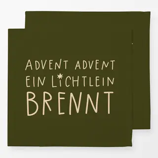 Servietten Grün