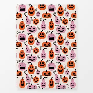 Geschirrtücher Halloween Kürbisse Boo