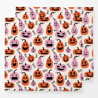 Servietten Halloween Kürbisse Boo