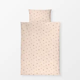 Bettwäsche beige bordeaux