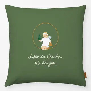 Kissen Engel im Ring Typo