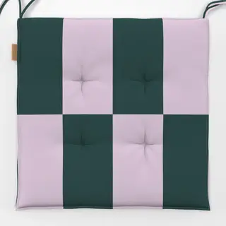 Sitzkissen Grün Rosa