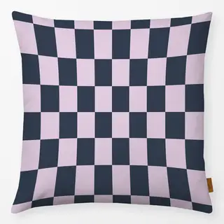 Kissen Blau Rosa