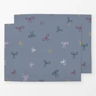 Tischset Blau