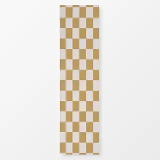 Tischläufer Gelb Beige
