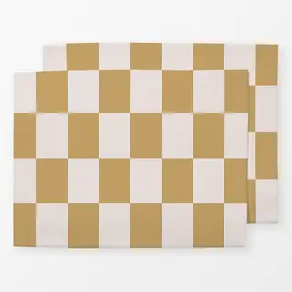 Tischset Gelb Beige