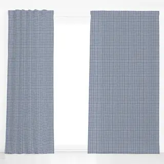 Dekovorhang Blau