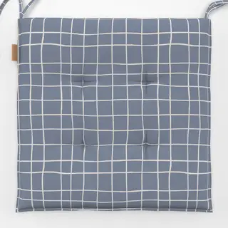 Sitzkissen Blau