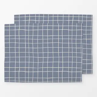 Tischset Blau