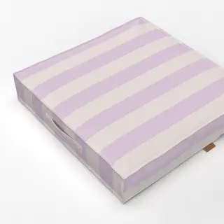 Bodenkissen Rosa Beige