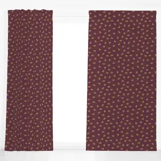 Dekovorhang Burgundy
