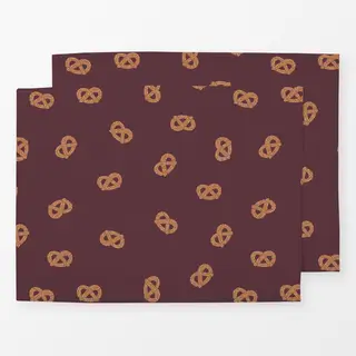 Tischset Burgundy