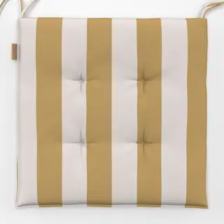 Sitzkissen Beige Gelb