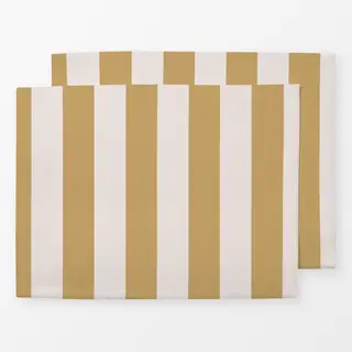 Tischset Beige Gelb