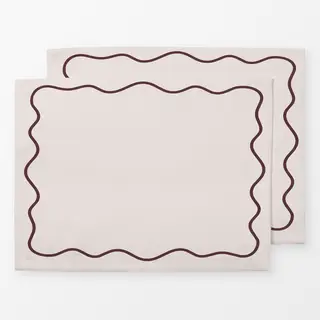 Tischset Beige Berry