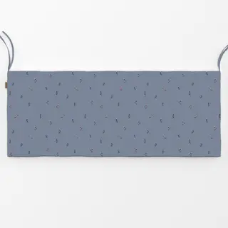 Bankauflage Blau